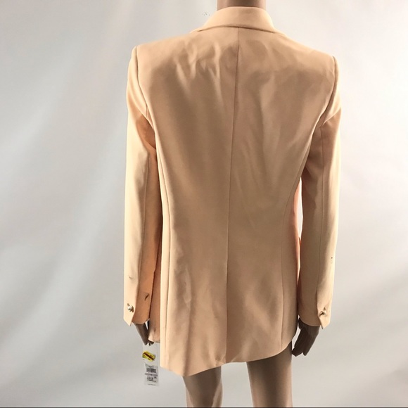 Calvin Klein Open Front Jacket Business Blazer 6 - Picture 5 of 10